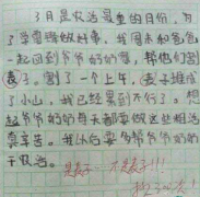 屌爆的小学生作业