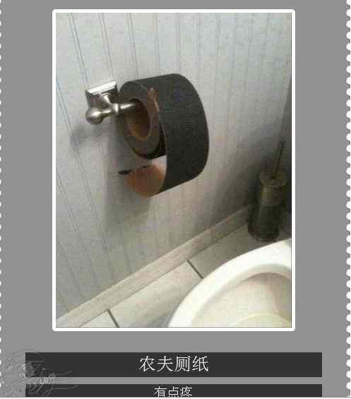 这样的厕纸用还是不用呢
