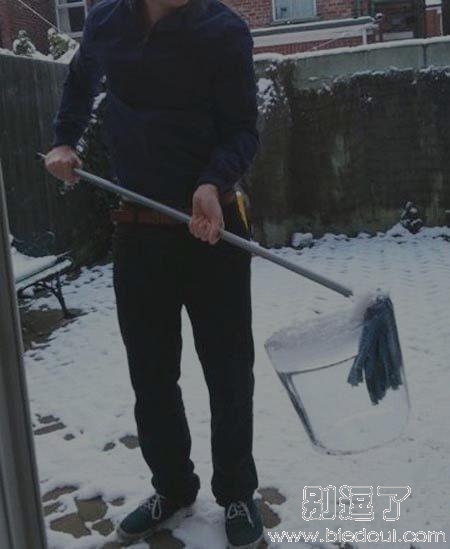 看得出来有多冷了吧