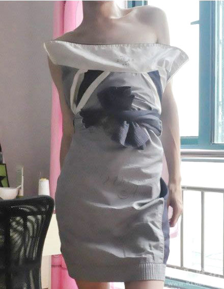 新学期,新形象,新校服的新穿法。