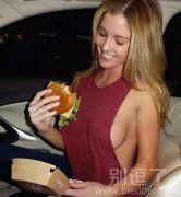 这个汉堡看起来很有胃口