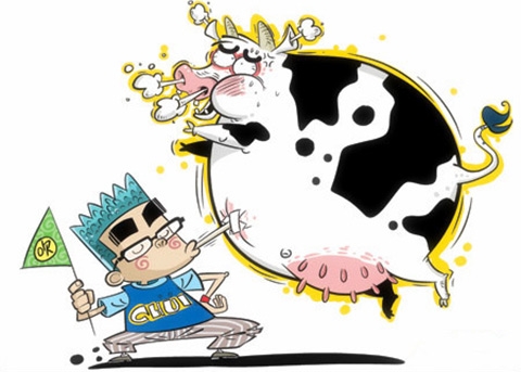 器的那一头就会跑出一头肥猪来 器的那一头就会跑出一头肥猪来