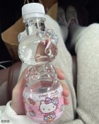 哪个女生能拒绝hellokitty造型的矿泉水瓶呢