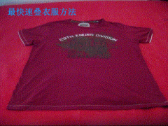 爆笑gif 快速叠衣服的办法
