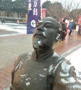 下雪了 自拍下下