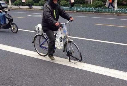 这个车还能骑？搞笑图片