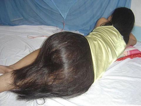 这个也叫长发飘飘吗？呵呵