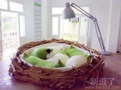 鸟巢床，创意家居生活