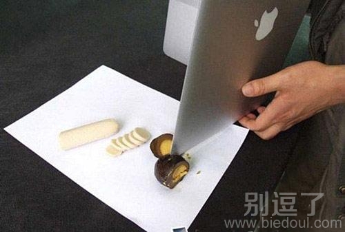 笔记本可以做:菜刀 笔记本可以做:菜刀