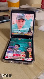 折叠手机的正确打开方式