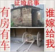 有房有车的征婚启事