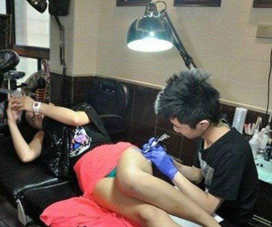 我已经不止一次的励志的要做一名纹身师了! 我已经不止一次的励志的要做一名纹身师了!