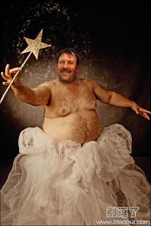 原来天使也可以是个男的