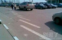 这斑马线牛逼，顺风顺水啊