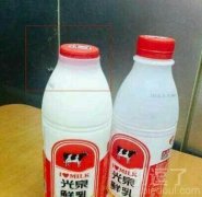 牛奶掉地上变这样了 牛奶掉地上变这样了