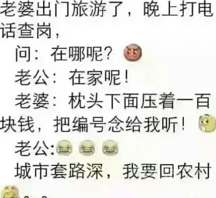 说好的夫妻间的信任呢