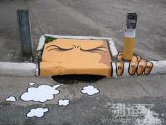 马路边的烟鬼,好玩 马路边的烟鬼,好玩