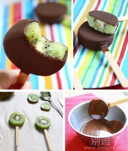 猕猴桃雪糕 好想吃 猕猴桃雪糕 好想吃