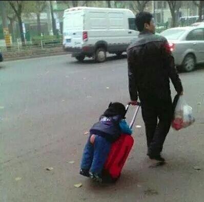 孩子你 真会找地