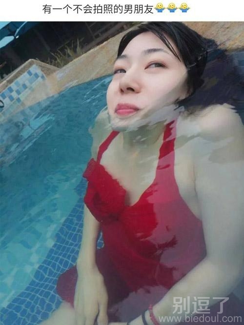在水下的照片。。
