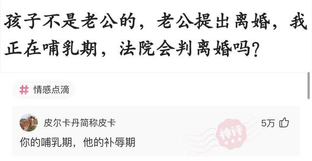 脑洞问题:孩子不是老公的,老公提出离婚,我正在哺乳期 脑洞问题:孩子不是老公的,老公提出离婚,我正在哺乳期