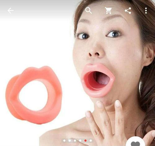 一个妹子的大嘴巴