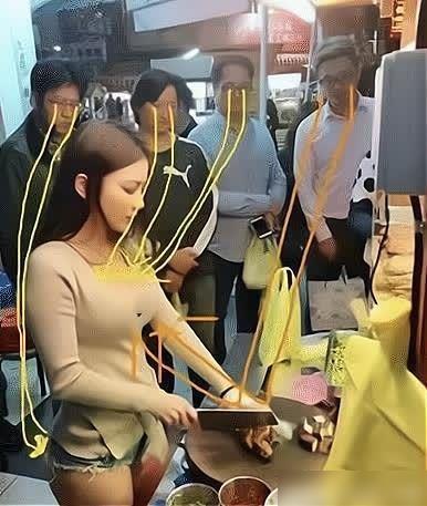 老板娘你这身打扮卖腰子,客人越来越多了!还是你会做生意啊 老板娘你这身打扮卖腰子,客人越来越多了!还是你会做生意啊