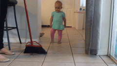 我来帮妈妈打扫卫生