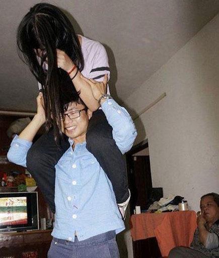 恶搞图片：逗比夫妻搞笑图