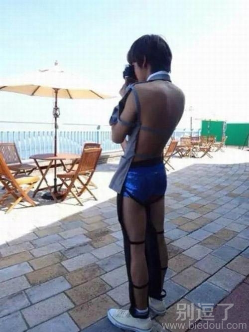 一个时尚的小哥。