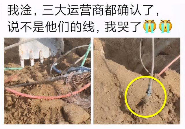 男朋友死得好惨!三大运营商都确认过了,说这不是他们埋的电线 男朋友死得好惨!三大运营商都确认过了,说这不是他们埋的电线