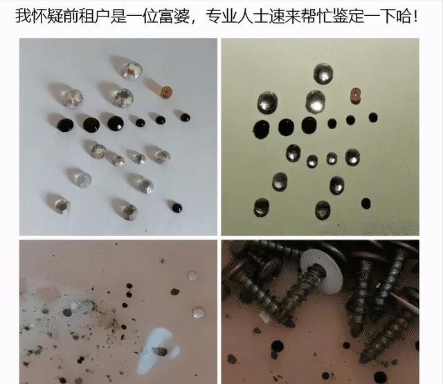 “我怀疑前租户是一位富婆,有没有专业人士帮忙鉴定一下?”哈哈 “我怀疑前租户是一位富婆,有没有专业人士帮忙鉴定一下?”哈哈