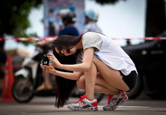 超吸引眼球的美女们