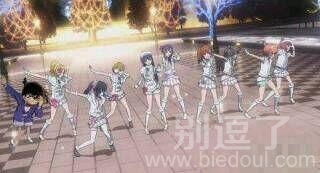 柯南偶然遇到跳舞的9名少女 柯南偶然遇到跳舞的9名少女
