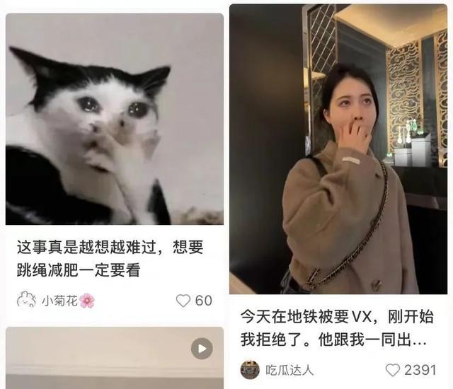 小红书的迷之排版,是要笑死我吗?哈哈哈 小红书的迷之排版,是要笑死我吗?哈哈哈