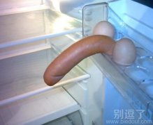 谁家的冰箱啊。真邪恶...