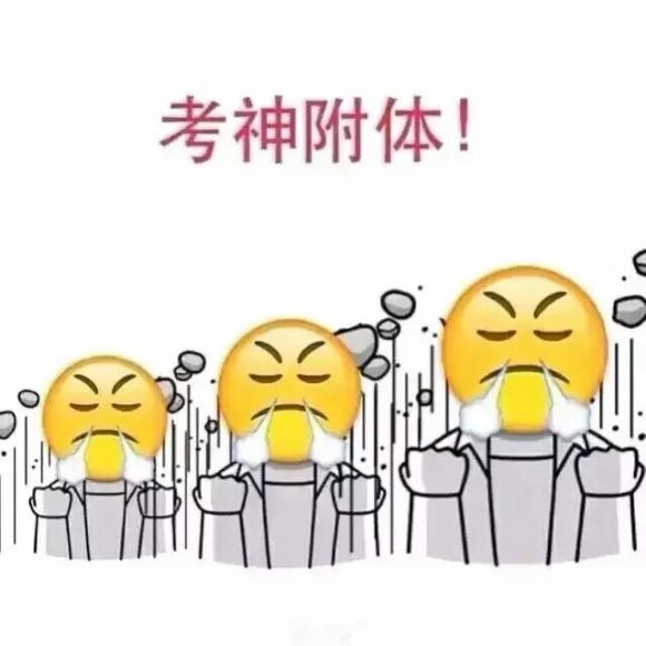 表情系列图:我要当考神 表情系列图:我要当考神