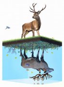 2020年动物入侵人类社会的概念图片