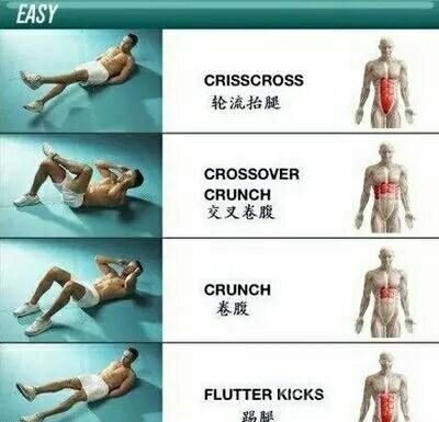 嗯,就这样练出八块腹肌 嗯,就这样练出八块腹肌