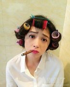 一个美女的造型。