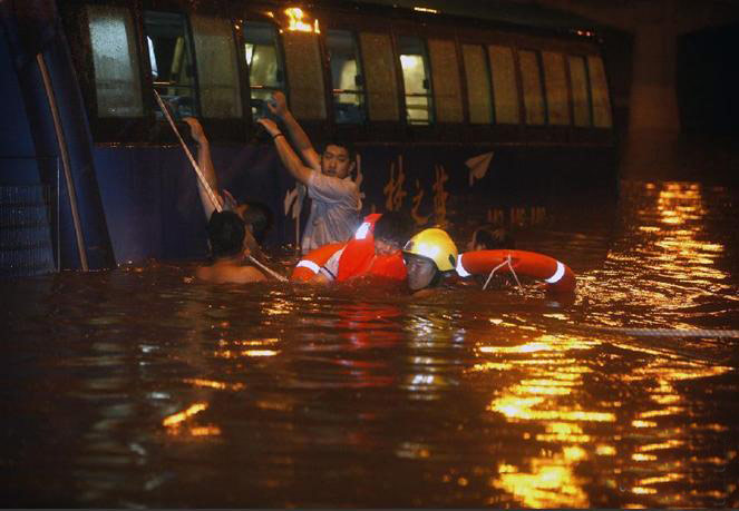 北京特大暴雨,灾难图片集锦