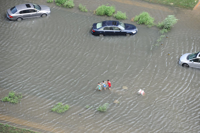 北京特大暴雨,灾难图片集锦