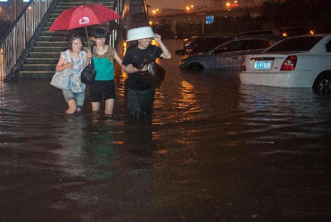 北京特大暴雨,灾难图片集锦