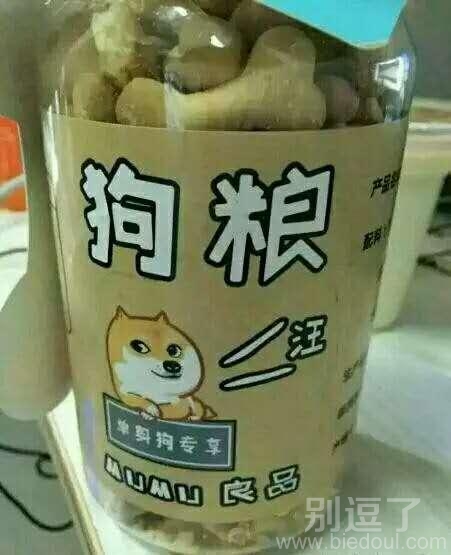 狗狗的伙食都比我的好
