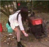 妹纸你穿成这样来干活，你老公放心吗？