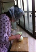 切洋葱，妙招啊，真心的不流泪