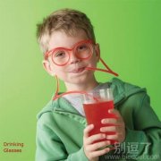 搞笑眼镜吸管，开心死了
