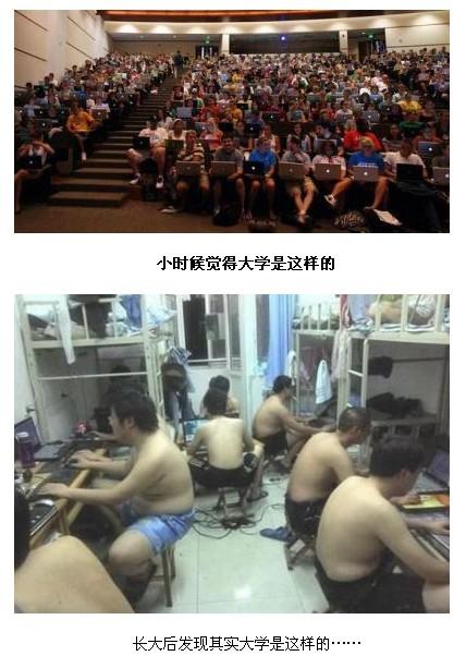 我一直以为大学是这样的