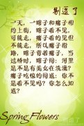 你不是看不见吗？你怎么知道