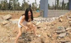 女汉子搬砖的图片 女汉子搬砖的图片